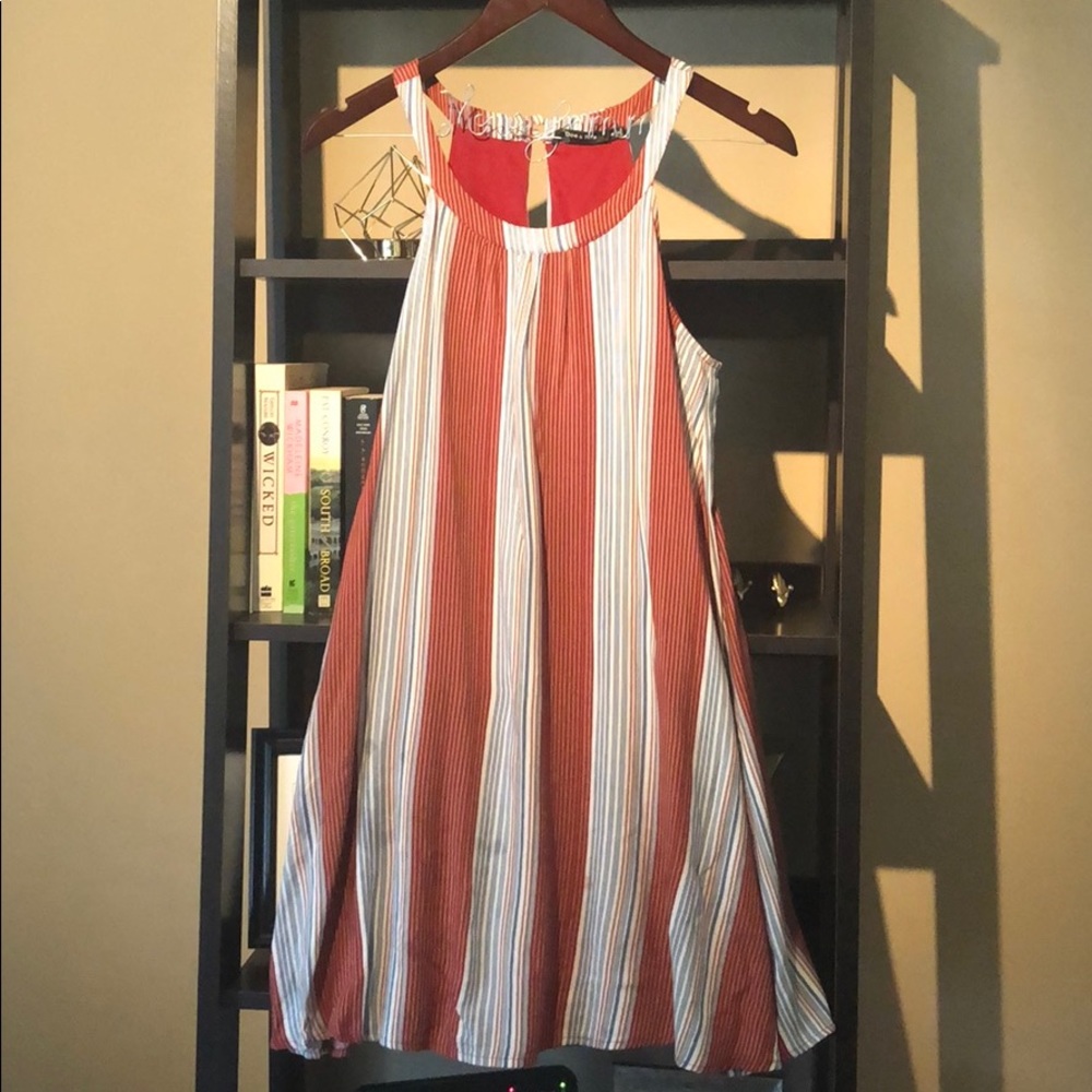Halter shift dress